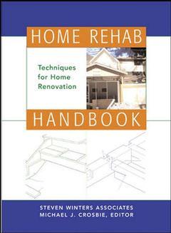 Couverture de l’ouvrage Home rehab handbook : techniques for home renovation