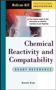 Couverture de l’ouvrage Emergency Reponders Guide to Chemical Reactivity & Compatibility, paperback