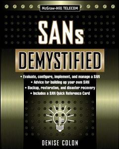Cover of the book SANs demystified