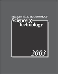 Couverture de l’ouvrage McGraw-Hill 2003 Yearbook of science and technology
