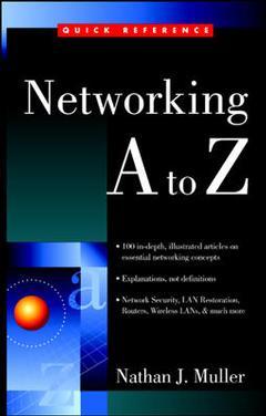 Couverture de l’ouvrage Networking A to Z