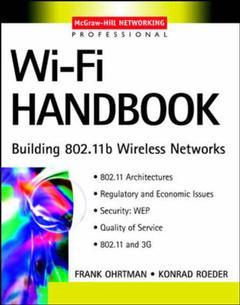 Couverture de l’ouvrage Wi-fi handbook : building 802.11b wireless networks