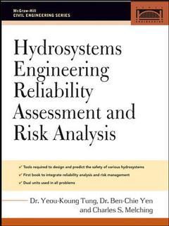 Couverture de l’ouvrage Hydrosystems engineering reliability assessment and risk analysis