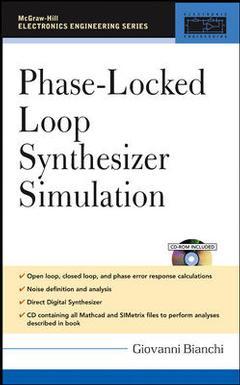 Couverture de l’ouvrage Phase-locked loop synthesizer simulation (with CD-ROM)