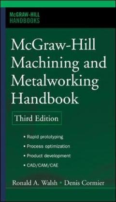 Couverture de l’ouvrage McGraw-Hill machining and metalworking handbook