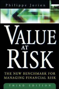Couverture de l’ouvrage Value at risk : The new benchmark for managing financial risk,