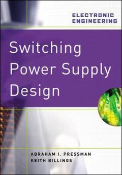 Couverture de l’ouvrage Switching power supply design
