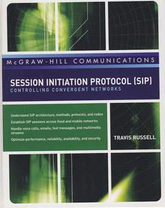 Couverture de l’ouvrage Session initiation protocol (SIP): controlling convergent networks