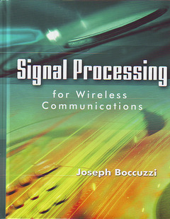 Couverture de l’ouvrage Signal processing for wireless communications