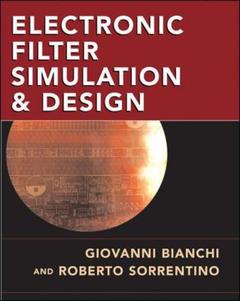 Couverture de l’ouvrage Electronic filter simulation & design