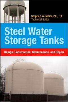 Couverture de l’ouvrage Steel water storage tanks: design, construction, maintenance and repair