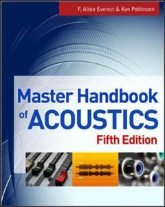 Couverture de l’ouvrage Master handbook of acoustics 