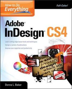 Couverture de l’ouvrage How to do everything: Adobe InDesign CS4