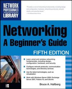 Couverture de l’ouvrage Networking: a beginner's guide 