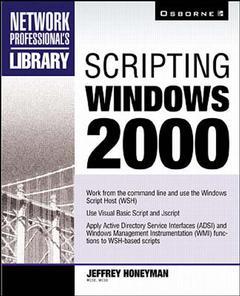 Couverture de l’ouvrage Scripting Windows 2000, paperback