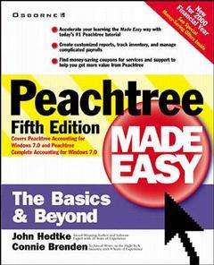 Couverture de l’ouvrage Peachtree made easy, 5th ed 2000