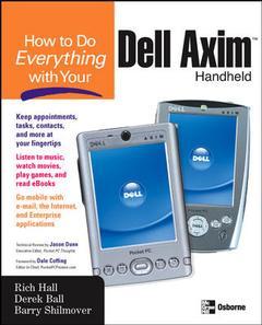 Couverture de l’ouvrage Dell Axim handheld (How to do everything with your)