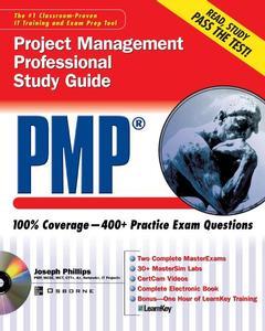 Couverture de l’ouvrage PMP project management professional study guide, with CD-ROM