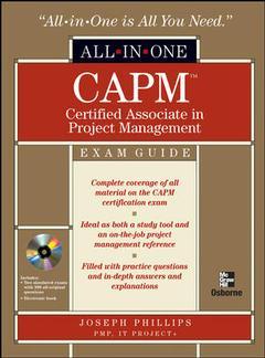 Couverture de l’ouvrage CAPM : certified associate in project management all-in-one exam guide (with CD-ROM)