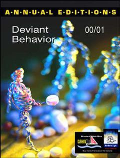 Couverture de l’ouvrage Annual edition: deviant behavior 00/01 (4th ed )