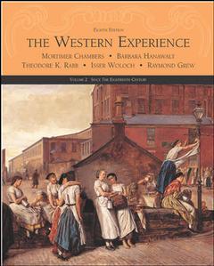 Couverture de l’ouvrage The western experience, (volume 2) with powerweb (8th ed )