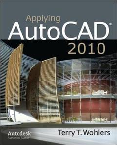 Couverture de l’ouvrage Applying AutoCAD 2010