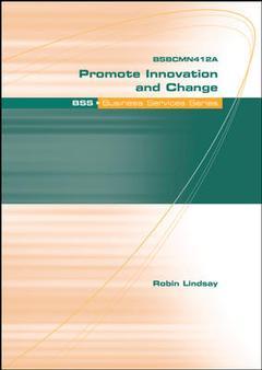 Cover of the book The business services series: promote innovation and change