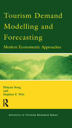 Couverture de l’ouvrage Tourism demand modelling and forecastingmodern econometric approachesadvances in tourism research (aitr)