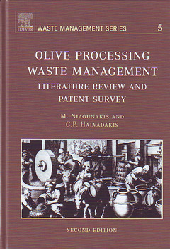 Couverture de l’ouvrage Olive Processing Waste Management