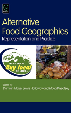 Couverture de l’ouvrage Alternative food geographies: Representation & practice