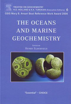 Couverture de l’ouvrage The Oceans and Marine Geochemistry