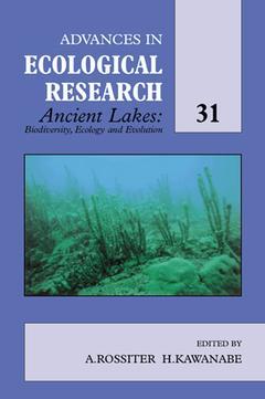Couverture de l’ouvrage Ancient Lakes: Biodiversity, Ecology and Evolution