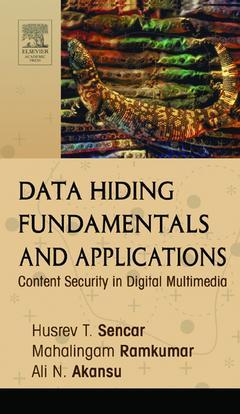 Cover of the book Data Hiding Fundamentals and Applications