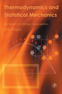 Couverture de l’ouvrage Thermodynamics and Statistical Mechanics