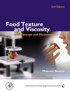 Couverture de l’ouvrage Food Texture and Viscosity