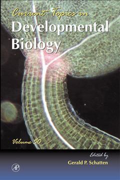Couverture de l’ouvrage Current Topics in Developmental Biology