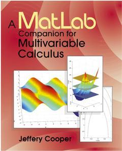 Cover of the book A Matlab Companion for Multivariable Calculus