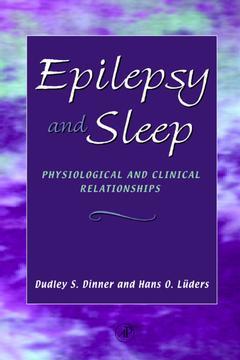 Couverture de l’ouvrage Epilepsy and Sleep