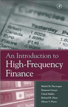Cover of the book An Introduction to High-Frequency Finance