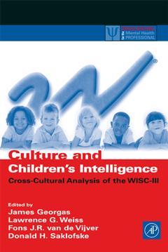 Couverture de l’ouvrage Culture and Children's Intelligence