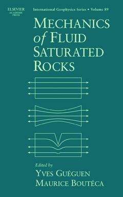 Couverture de l’ouvrage Mechanics of Fluid-Saturated Rocks