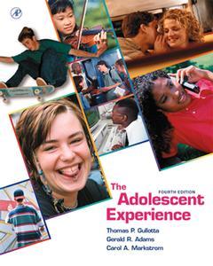 Couverture de l’ouvrage The Adolescent Experience