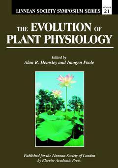 Couverture de l’ouvrage The Evolution of Plant Physiology