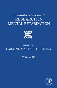Couverture de l’ouvrage International Review of Research in Mental Retardation