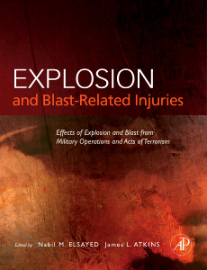 Couverture de l’ouvrage Explosion and Blast-Related Injuries