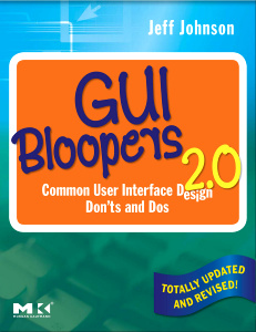 Couverture de l’ouvrage GUI Bloopers 2.0