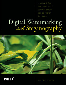 Cover of the book Digital Watermarking and Steganography