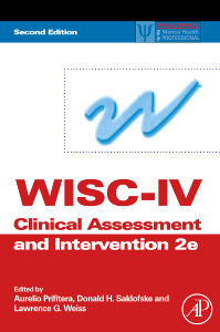 Couverture de l’ouvrage WISC-IV Clinical Assessment and Intervention