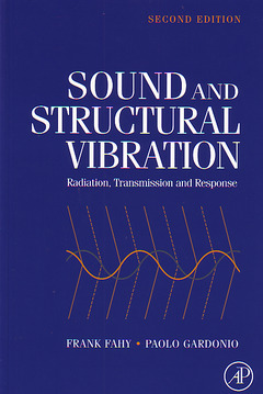 Couverture de l’ouvrage Sound and Structural Vibration