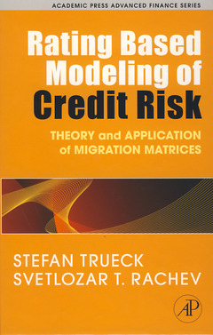 Couverture de l’ouvrage Rating Based Modeling of Credit Risk